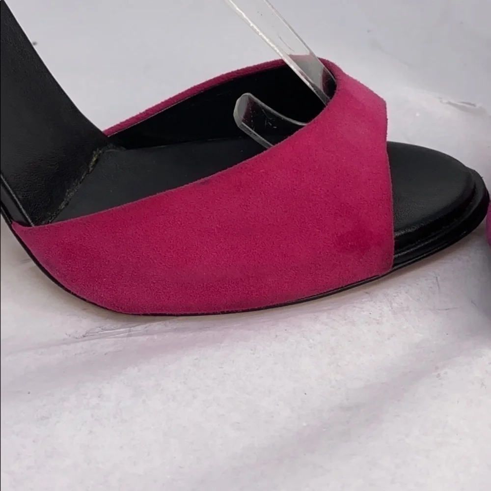 Diane Von Furstenberg 9.5 Pink Purple Suede Sandal